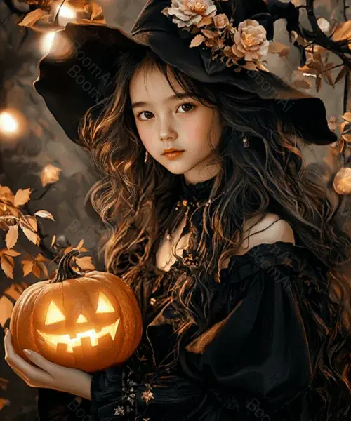 疯狂万圣节-南瓜灯女巫