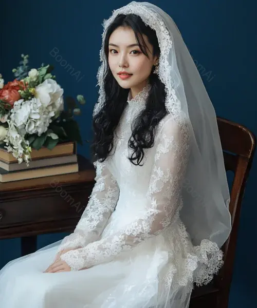 高级摄影写真-复古婚纱照