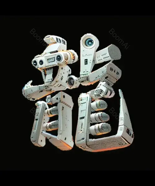 机械摄像头艺术字