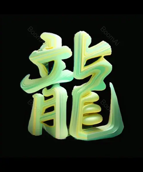 翡翠鎏金艺术字