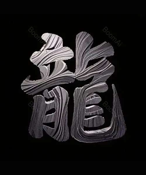 油画颜料艺术字