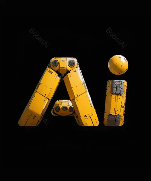 机甲机械艺术字