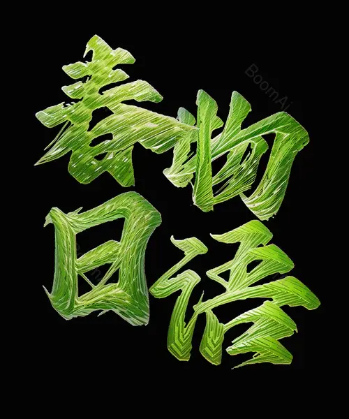 杨柳青艺术字