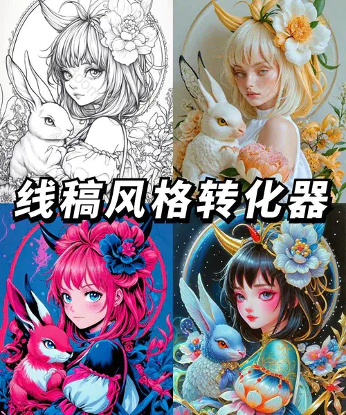 线稿风格转换器