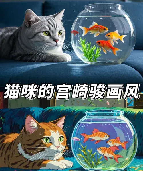 照片转宫崎骏风