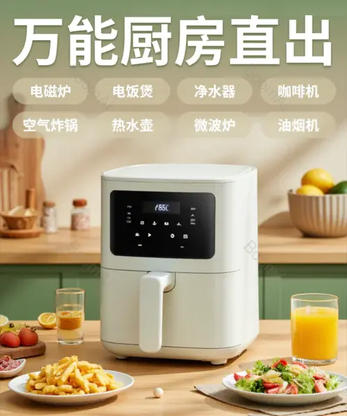 电商头图丨厨房用具文生图